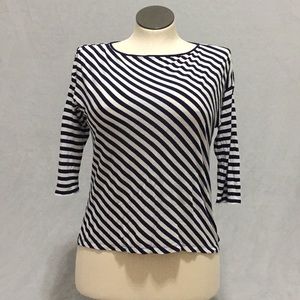 Liz Claiborne stripe top